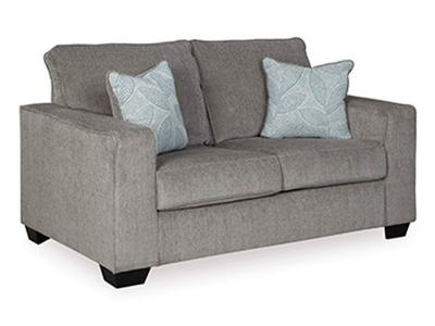 Altari Loveseat in Alloy - 8721435 
