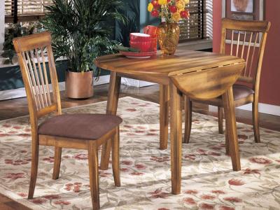 Signature by Ashley Round DRM Drop Leaf Table D199-15