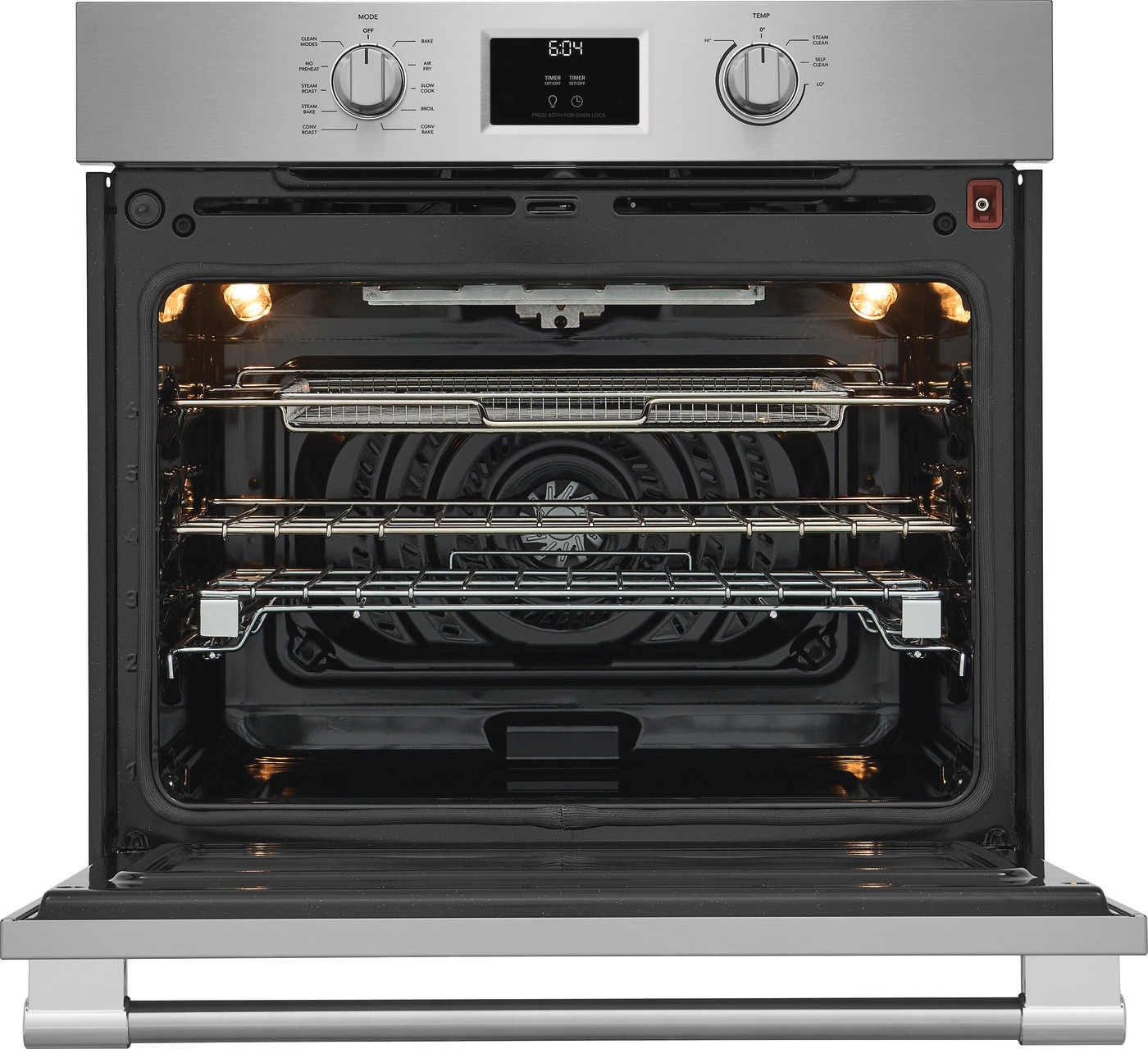 30" Frigidaire Professional 5.3 Cu. Ft. Electric Single Wall Oven in Stainless Steel - PCWS3080AF
