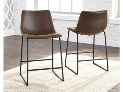 Signature by Ashley Upholstered Barstool (2/CN) D372-124