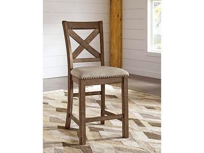 Signature by Ashley Upholstered Barstool (2/CN) D631-124
