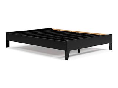 Signature by Ashley Queen Platform Bed/Finch/Black EB3392-113
