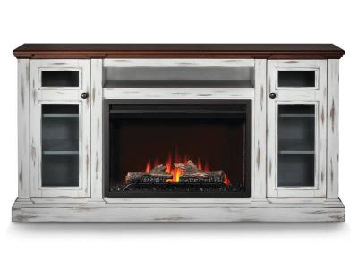 68" Napoleon The Charlotte Electric Fireplace Mantel Package - NEFP30-3820AW