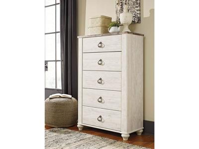 Signature by Ashley Five Drawer Chest/Willowton B267-46