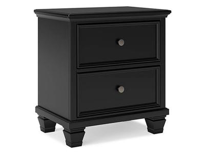 Signature by Ashley Two Drawer Night Stand/Lanolee B687-92