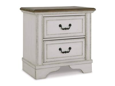 Signature by Ashley Two Drawer Night Stand/Brollyn B773-92
