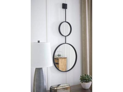 Signature by Ashley Accent Mirror/Brewer/Black A8010166