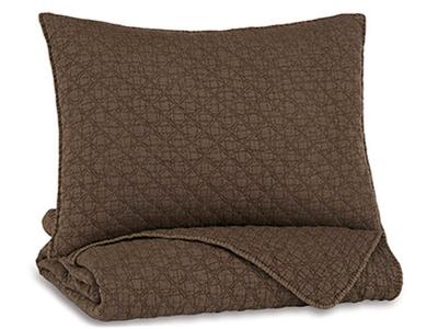 Signature by Ashley Twin Coverlet Set/Ryter/Brown Q722001T