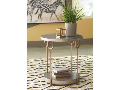 Signature by Ashley Round End Table/Ranoka T178-6