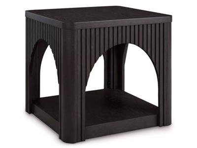 Signature Design by Ashley Square End Table/Yellink/Black - T760-2