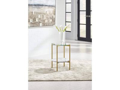 Signature by Ashley Round End Table/Wynora T192-6