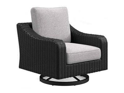 Signature Design by Ashley Beachcroft Nuvella Outdoor Swivel Lounge Chair (1/CN) - P792-821