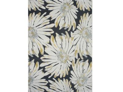 Pizzazz Collection BF59 DG/CO 7'x10' Area Rug - C60DGCOBF5971