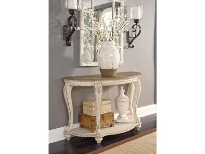 Signature by Ashley Sofa Table/Realyn/White/Brown T743-4