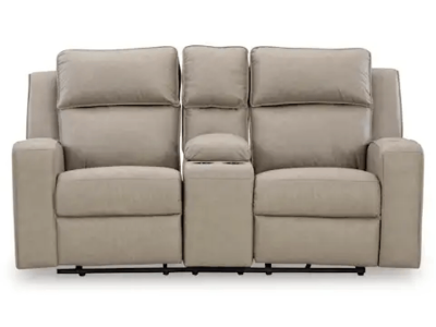 Signature Design by Ashley Lavenhorne Reclining Loveseat with Console - 6330794C