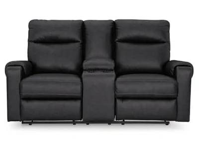 Signature Design by Ashley Axtellton Reclining Power Loveseat with Console - 3410596C