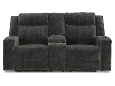 Signature Design by Ashley Martinglenn Power Reclining Loveseat with Console - 4650496C