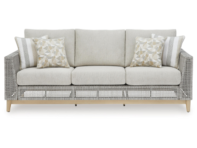 Signature Design by Ashley Outdoor Seton Creek Sofa with Cushion - P798-838
