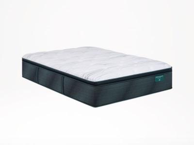 Beautyrest Harmony Deepwater Plush Mattress 14.75" and Low Profile Boxspring Set - Queen - 60DEEPWATER-K