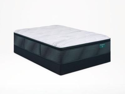 Beautyrest Harmony Deepwater Plush Mattress 14.75" and Low Profile Boxspring Set - Queen - 60DEEPWATER-K