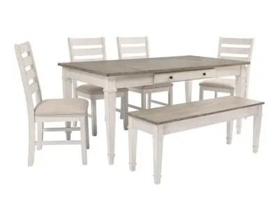 Signature Design by Ashley 6 Piece Skempton Dining Set - D394-K