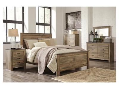 Signature Design by Ashley Trinell Queen Size 6 Piece Bedroom Set - B446-Q6PC-K