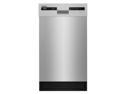 Whirlpool Built-in Small Space Compact Dishwasher - WDPS5118PM