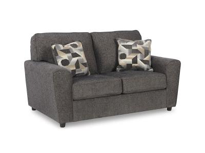 Cascilla Stationary Fabric Loveseat Slate - 2680435