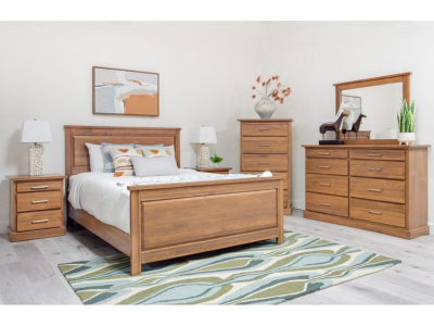 Mako Wood Furniture Maci Queen 6PC Set - 7800-Q6PC-K