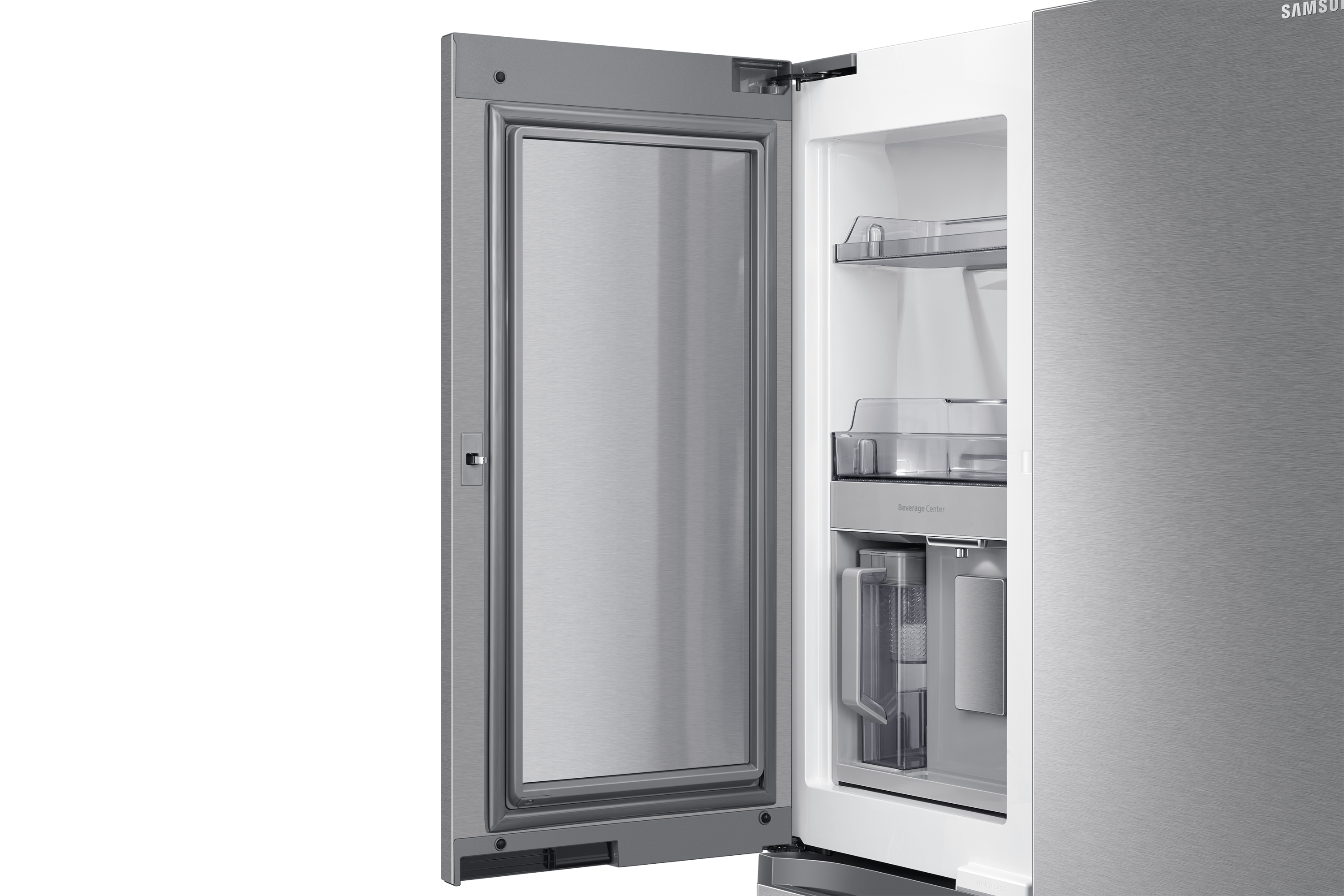 36" Samsung 29 Cu. Ft. French Door Refrigerator With Beverage Center In Stainless Steel - RF29A9671SR