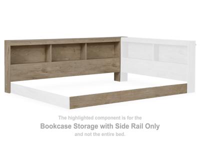 Bookcase Storage w/Side Rail EB2270-182