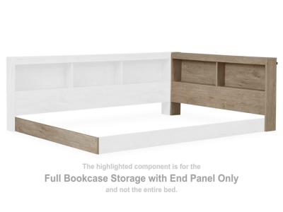 F Bookcase Storage w/End Panel EB2270-165