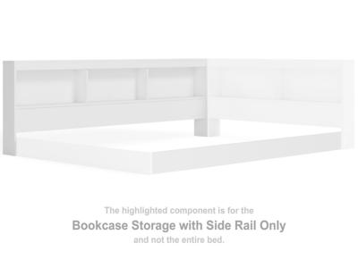 Bookcase Storage w/Side Rail EB1221-182