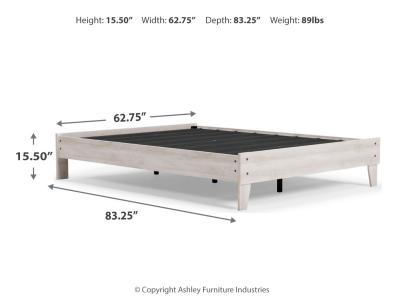 Queen Platform Bed/Shawburn EB4121-113