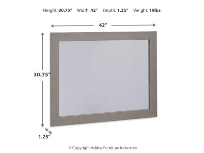 Bedroom Mirror/Surancha/Gray B1145-36