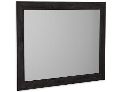Bedroom Mirror/Belachime/Black B2589-36