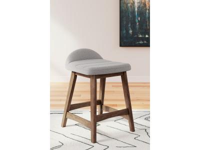 Lyncott Upholstered Barstool - D615-124