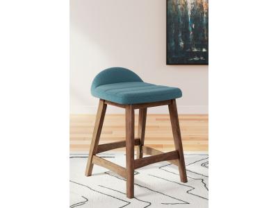 Lyncott Upholstered Barstool - D615-324