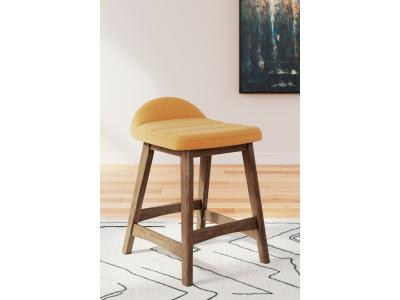 Lyncott Upholstered Barstool - D615-424