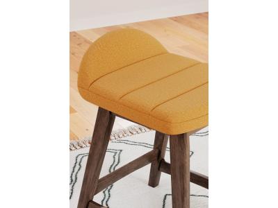 Lyncott Upholstered Barstool - D615-424