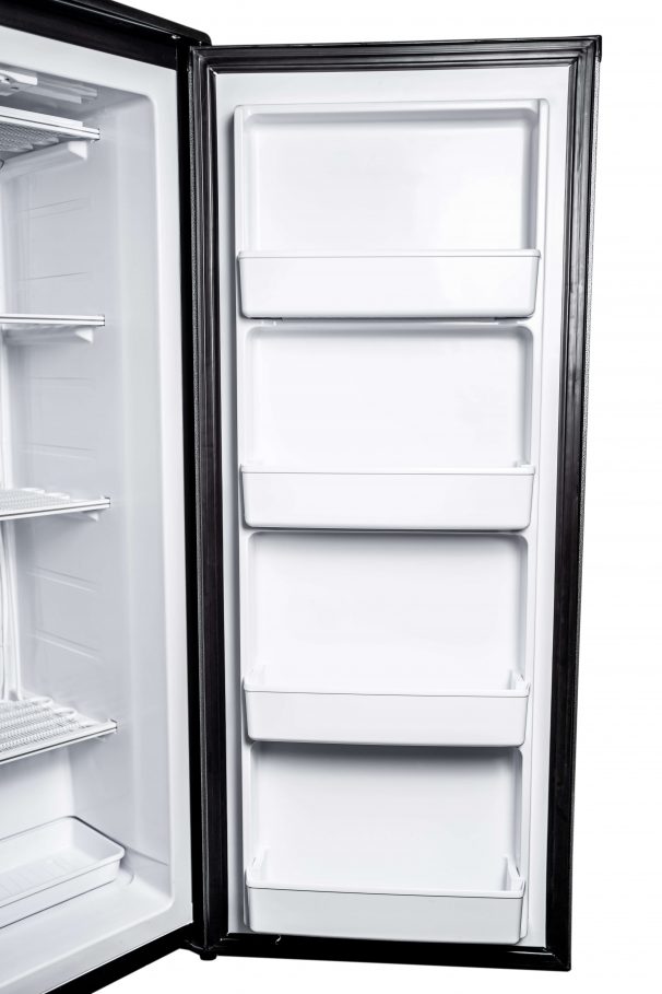 24" Danby Designer 8.5 Cu. Ft. Upright Freezer In Graphite - DUFM085A4TDD