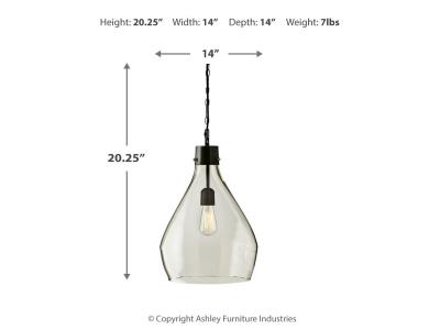 Glass Pendant Light (1/CN) L000468