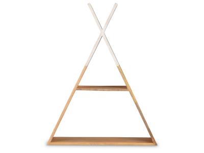 Wall Shelf/Cadel/White/Natural A8010201