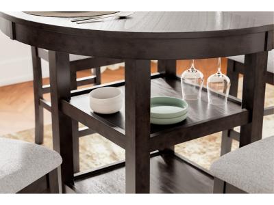 Langwest 5 Piece  Counter Height Dining Set in Brown - D422-223