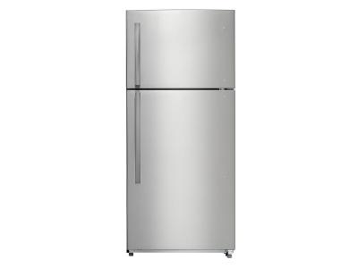 30" Danby 18 Cu. Ft. Top Mount Refrigerator In Stainless Steel - DFF180E2SSDB