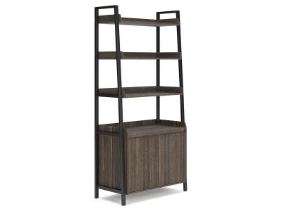 Bookcase/Zendex/Dark Brown H304-17