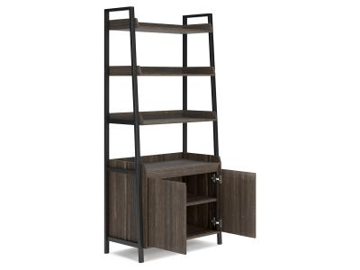 Bookcase/Zendex/Dark Brown H304-17