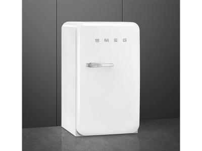 22" SMEG 50s Retro-style Freestanding Compact Refrigerator - FAB10URWH3