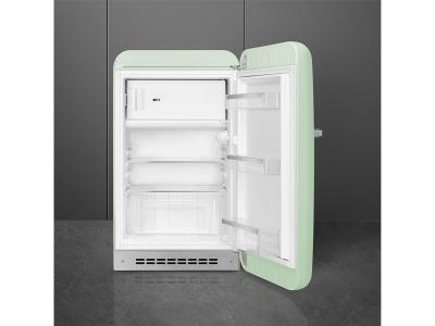 22" SMEG 50s Retro-style Freestanding Compact Refrigerator - FAB10URPG3