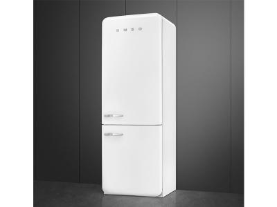 28" SMEG 50s Style 18 Cu. Ft. Freestanding Bottom Mount Refrigerator - FAB38URWH